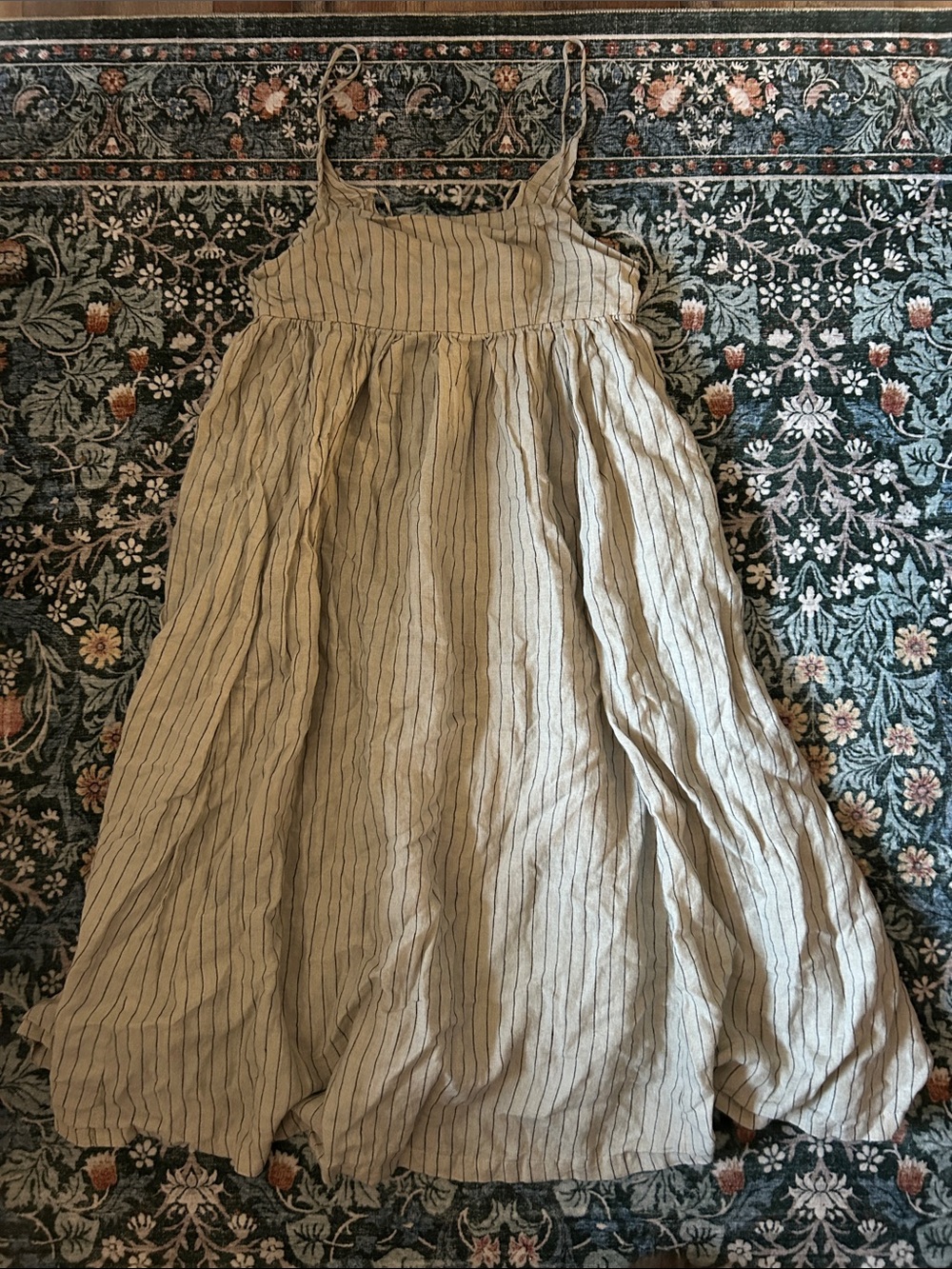 rosemary 14 | striped linen dress (2 ways to wear)